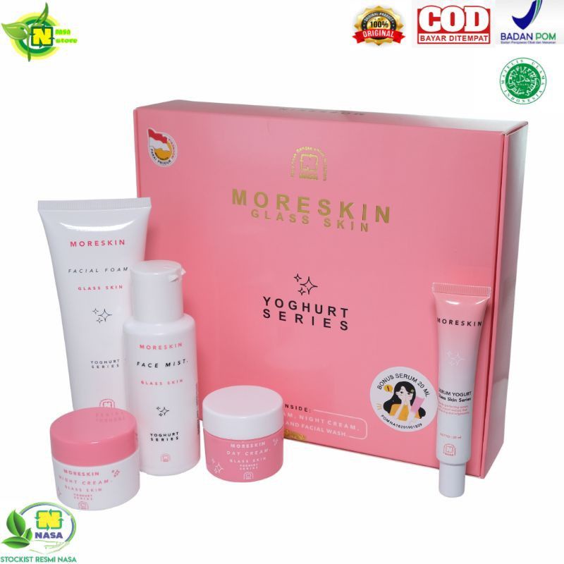 [PAKET GLOWING] MORESKIN GLASKIN YOGURT SERIES
