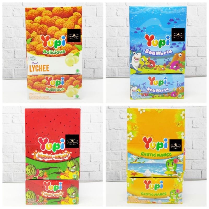 Yupi permen box isi 20x8g komplit varian