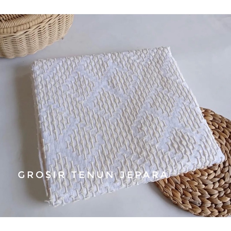 KAIN TENUN BULU PREMIUM ASLI TENUN ATBM