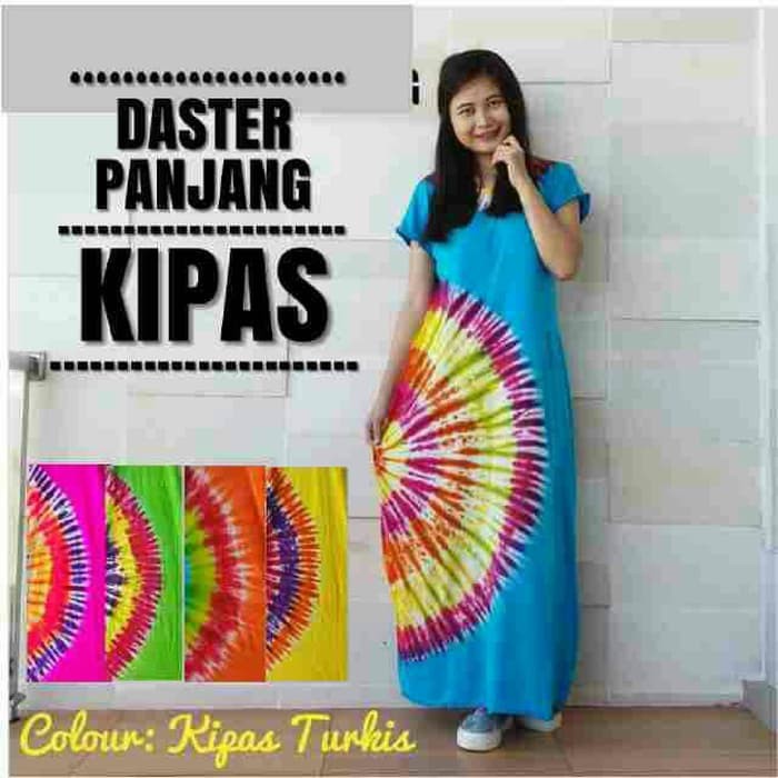 daster panjang kipas / grosir batik Pekalongan