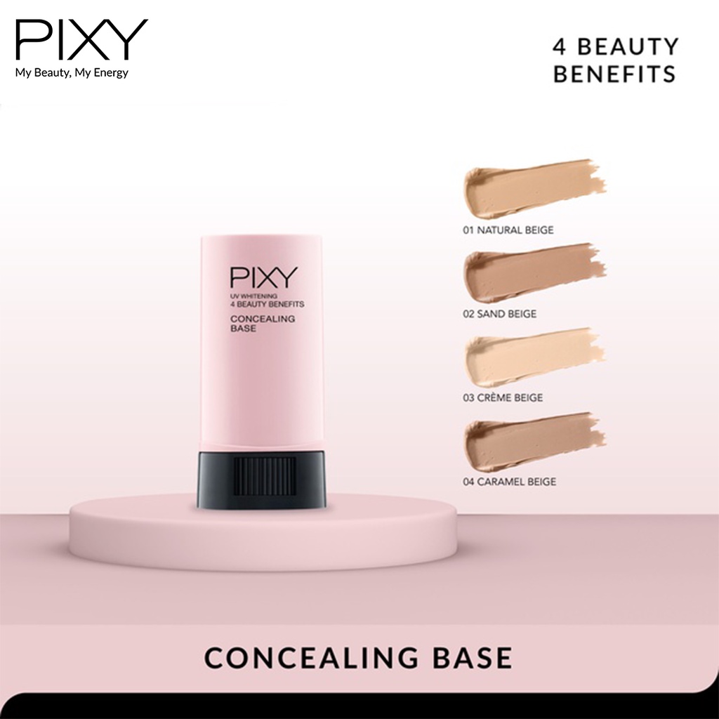 ❤ BELIA ❤  PIXY Concealing Base 9g ( UV Whitening 4 Beauty Benefits concealer stick ) | BABY BUNNY