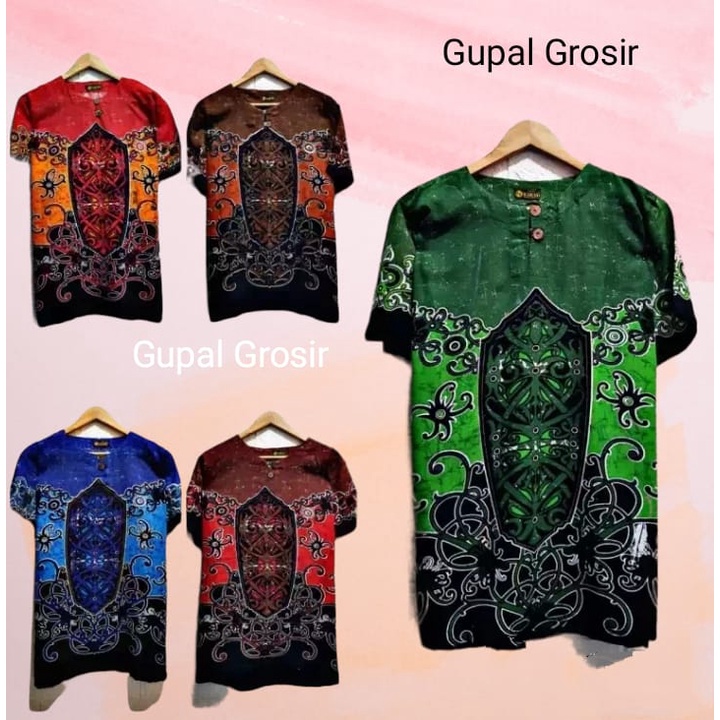 Baju Dayak Dashiki|Baju Motif Thailand|Baju Pria/Wanita (Unisex)