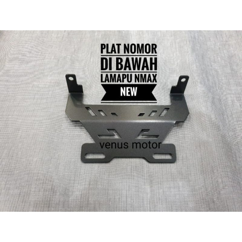 breket plat nomor nmax aerox pcx dudukan plat nomor kumis besi plat nomor kumis L-S