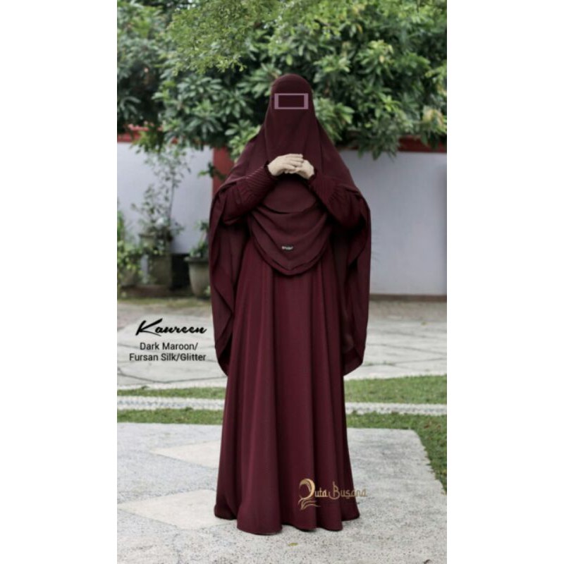 set gamis syar'i kaureen by duta busana