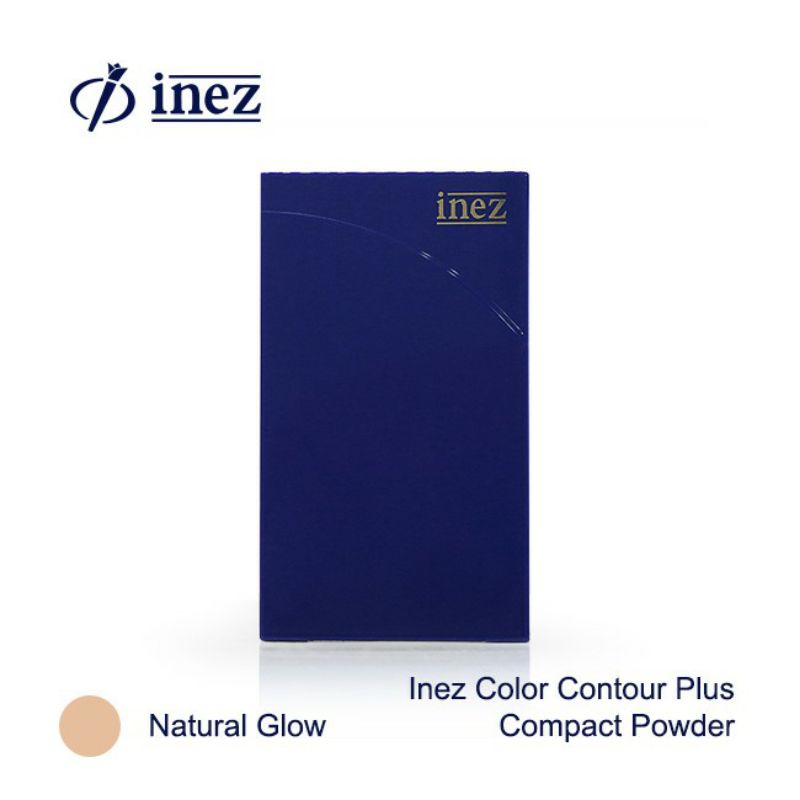 Inez Color Contour Plus Compact Powder (New case)/TEMPAT KACA ~ ORIGINAL 100%