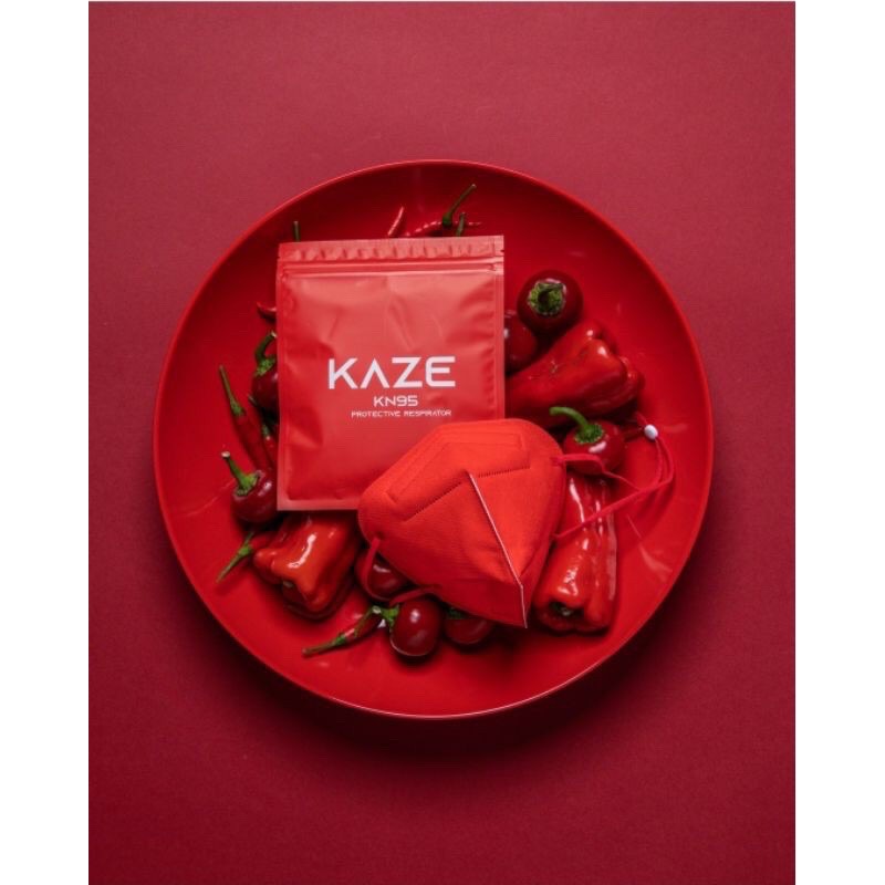 Kaze Mask KN95 / Masker Nagita / RACING RED