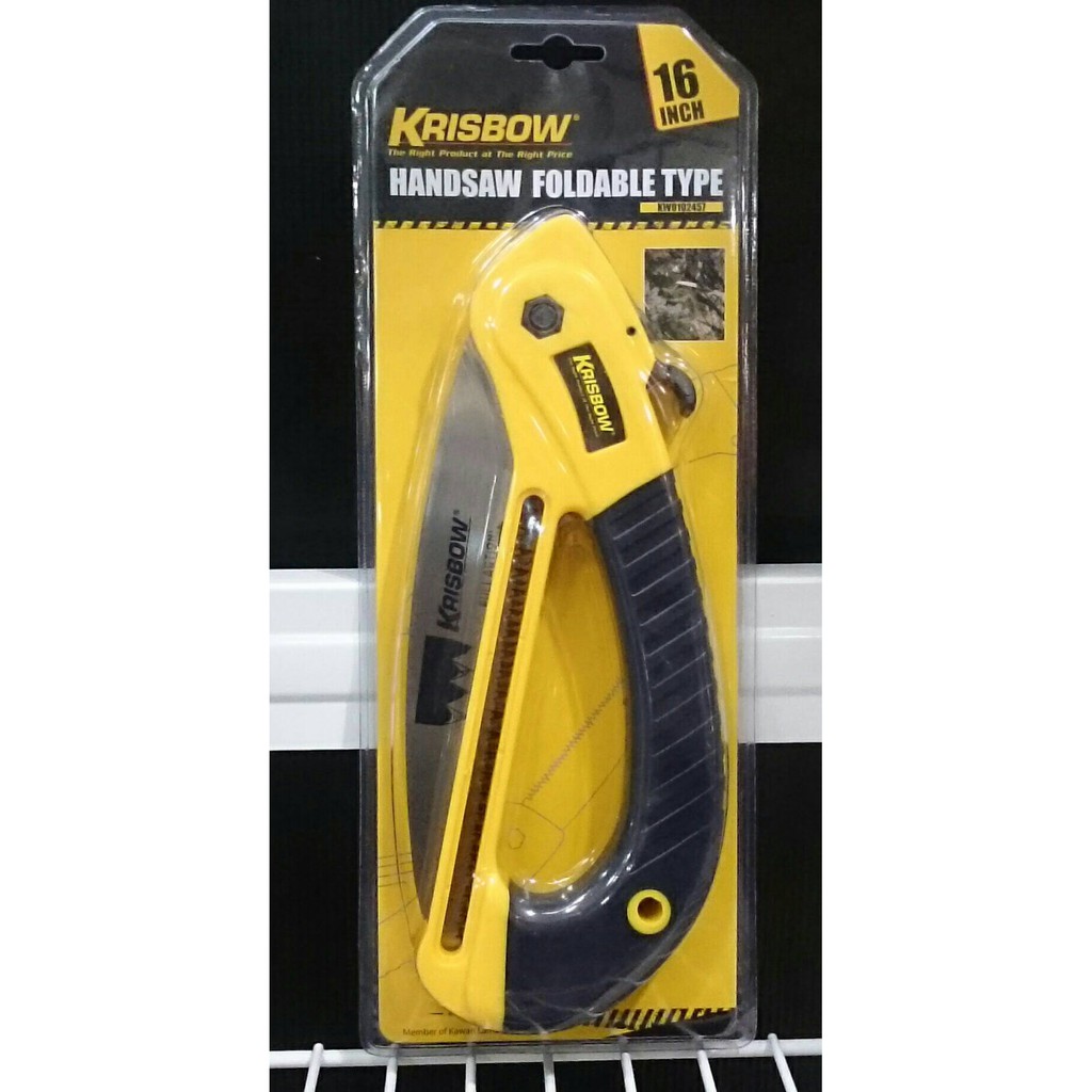 Gergaji Tangan Lipat Krisbow / Handsaw Foldable