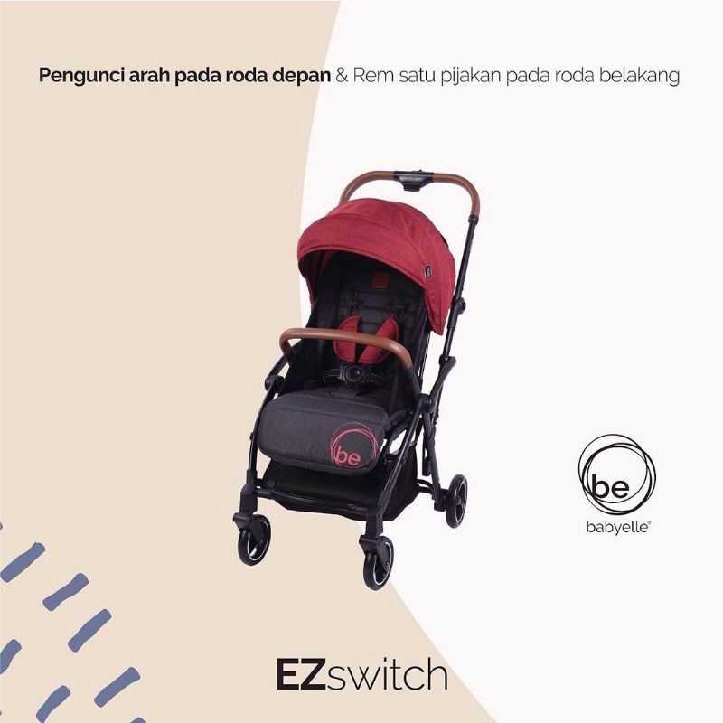 Stoller BabyElle EZ Switch S523 RS / Kereta bayi