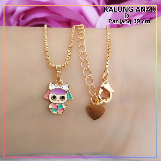 Kalung xuping kalung anak LOL lapis emas gold H130