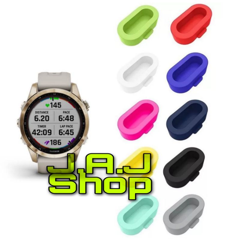 ANTI DUST COVER PLUG PORT USB CHARGER DEBU AIR GARMIN FENIX 8 E 7S 6S 5S INSTINCT FORERUNNER APPROAC