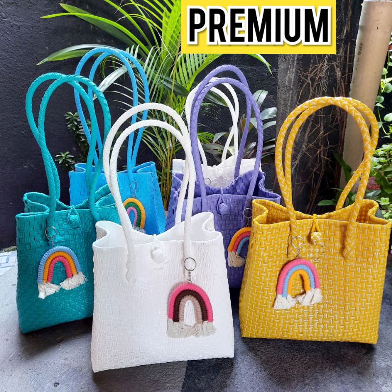 Tas Jali Premium Tas Jaly Premium Tas Anyaman Tas Wanita  Anyaman Plastik Jali Pastel Premium Terlengkap Dan Termurah READY STOK