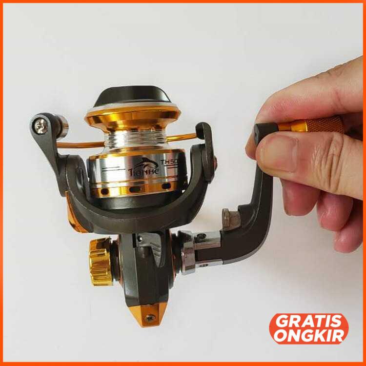 Reel Pancing Fishing Reel Kumparan Pancing 5.2:1 - Mini 500