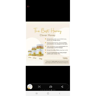 

Clover Honey 500gram exp 2025