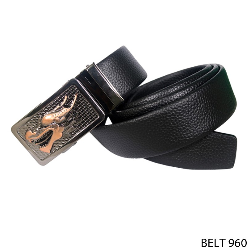 Ikat Pinggang Pria / Gesper Rel / Sabuk Kulit - Premium Leather Animal Series (COMB)