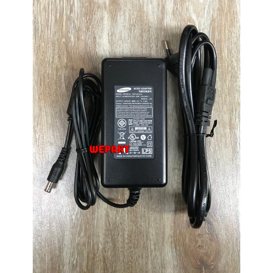 Adaptor Samsung 12v 3.34a Adaptor dvr samsung