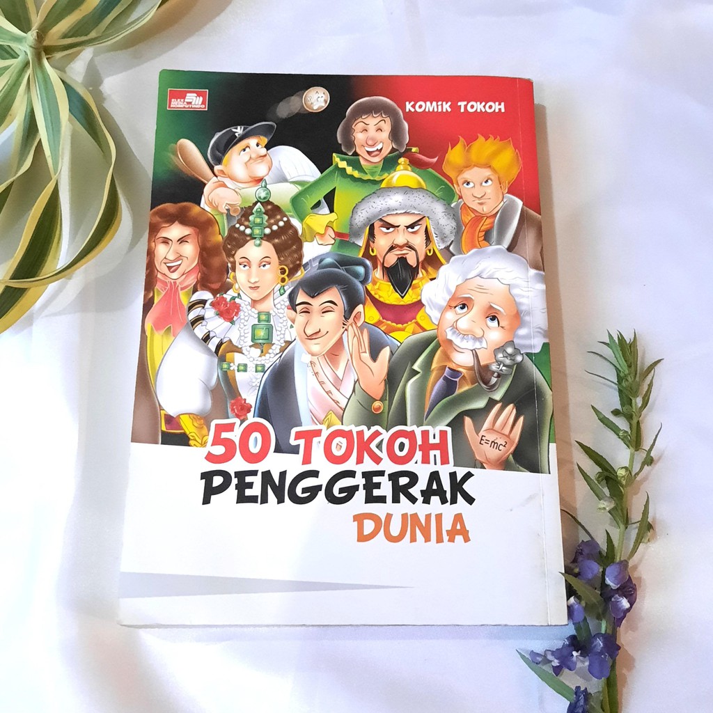 Jual 50 Tokoh Penggerak Dunia Komik Tokoh Komik Sejarah Shopee