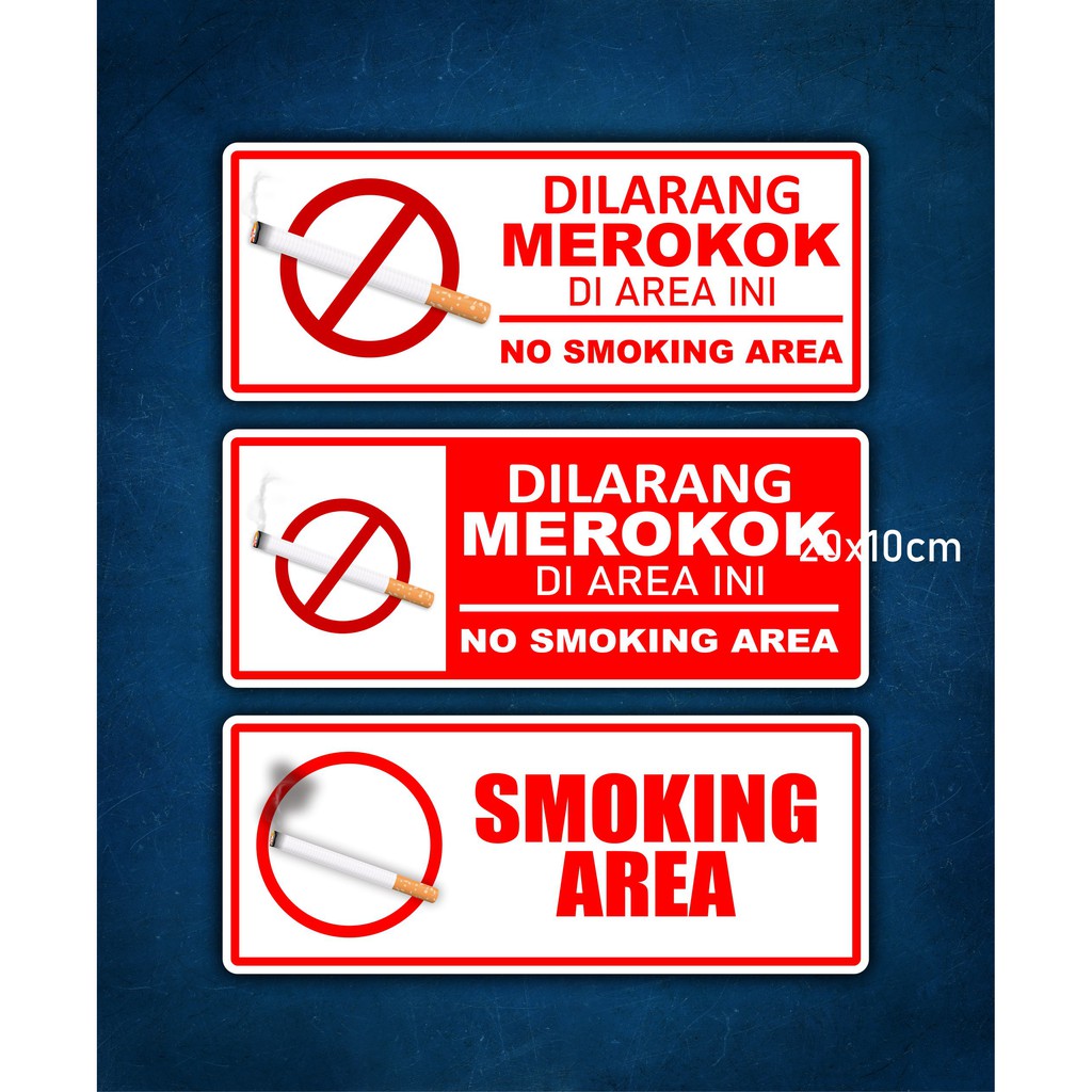Poster Lucu Dilarang Merokok