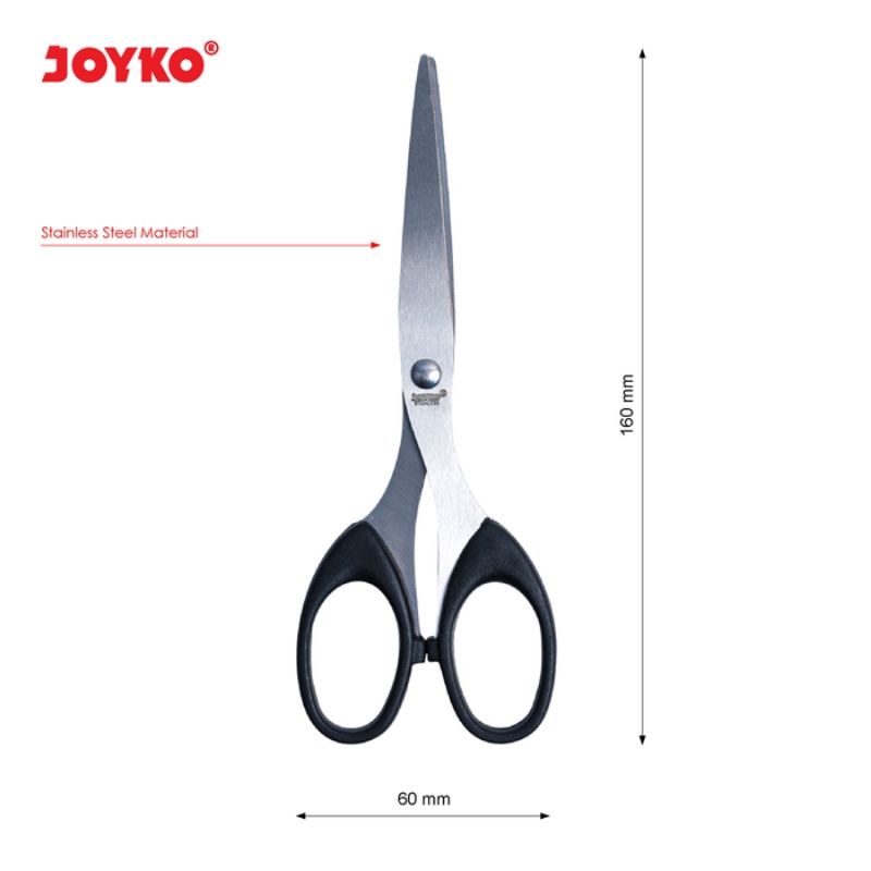 Gunting Joyko Tanggung / Scissors / Gunting Joyko SC-838