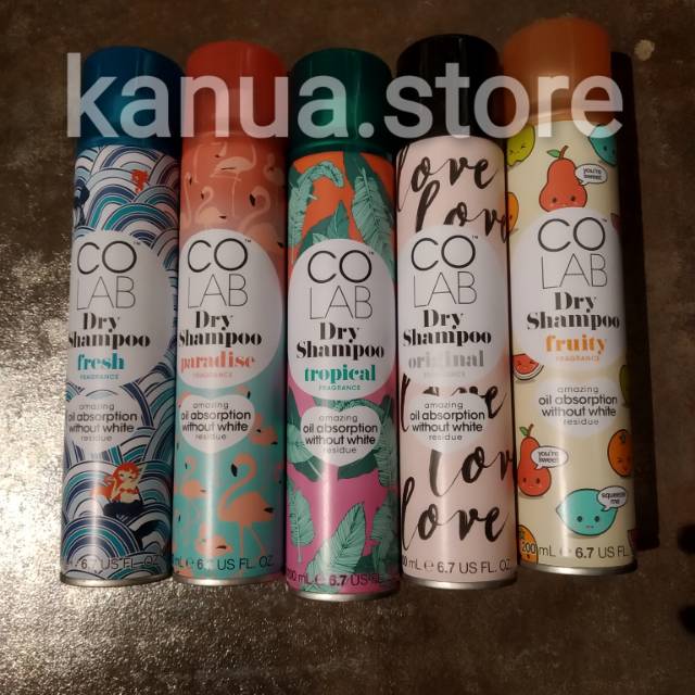 COLAB DRY SHAMPO •||• SHAMPO KERING TANPA BILAS •||• SPRAY SHAMPOO