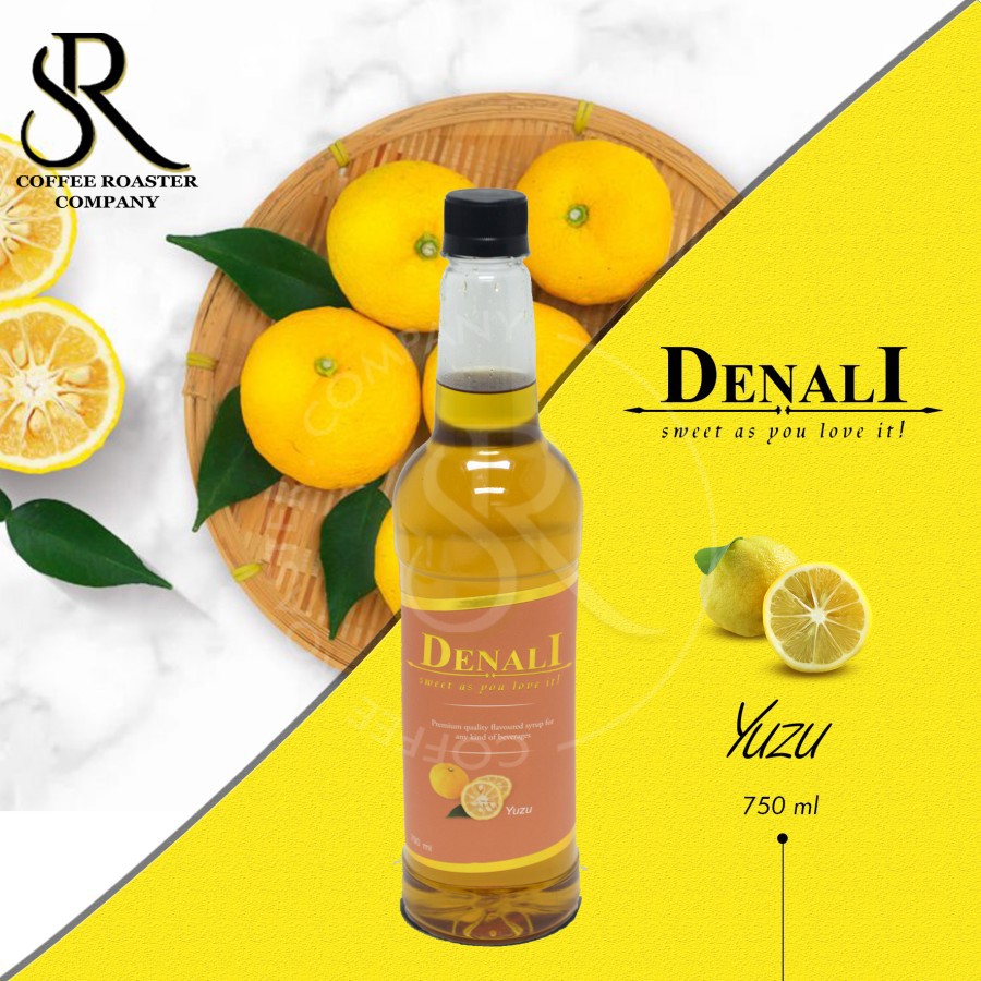 

Denali Syrup Yuzu 750ml (Bukan MONIN-TOFFIN) / Sirup Denali Yuzu