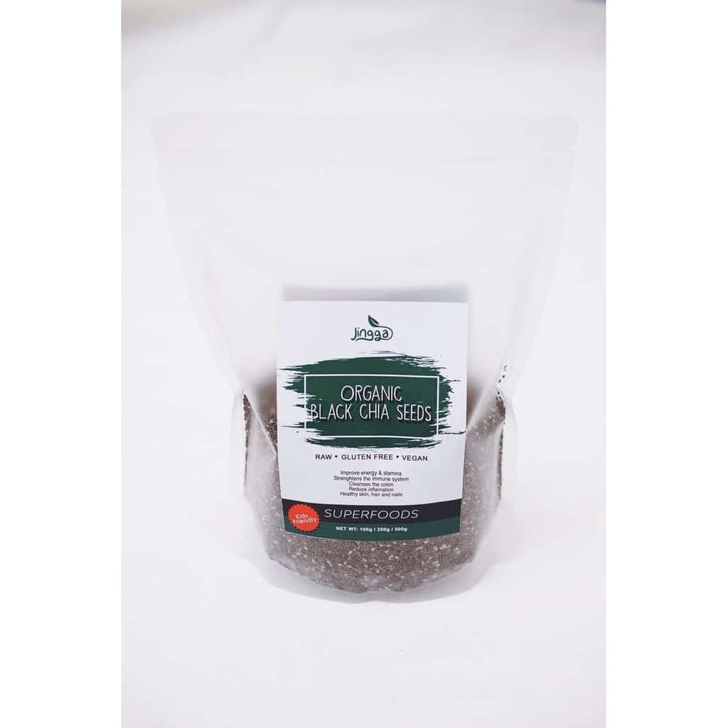 

Biji Chia Hitam / Black Chia Seed Mexico 250Gr Makanan Diet