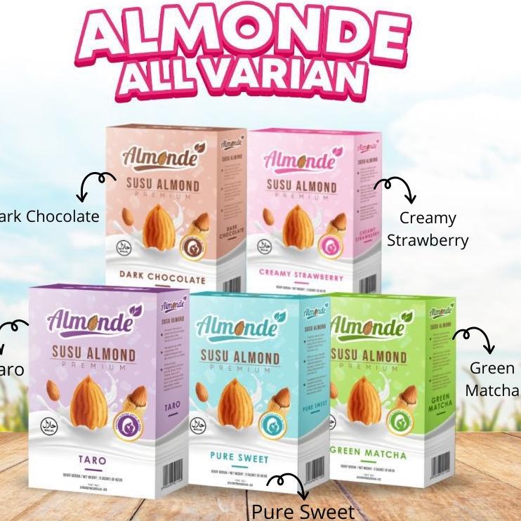 (NEW STOCK!!) ALMONDE SUSU ALMOND IBU HAMIL / PROGRAM IBU HAMIL