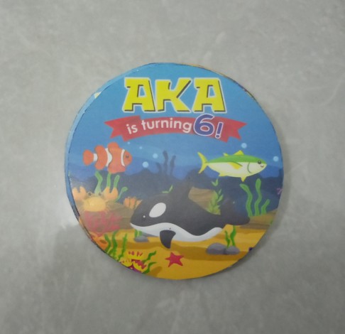 Printable Topper Cupcake Bulat