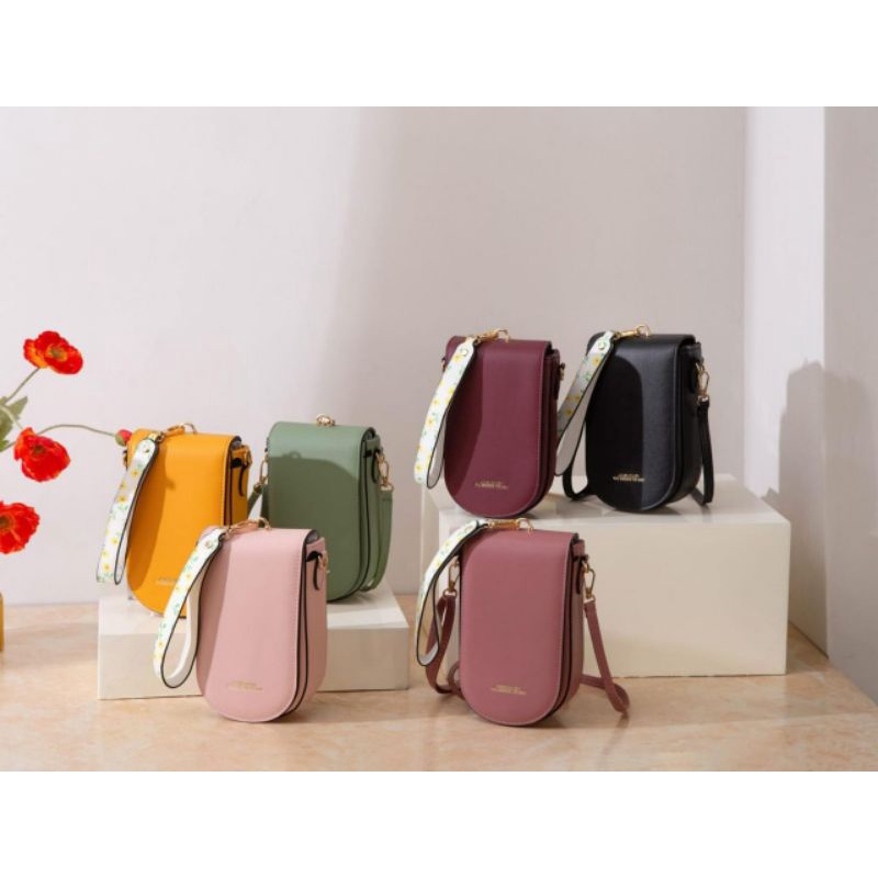 JIMS HONEY _  LOUISA MINI BAG-TAS HP-TAS SLEMPANG WANITA_TAS FASHION