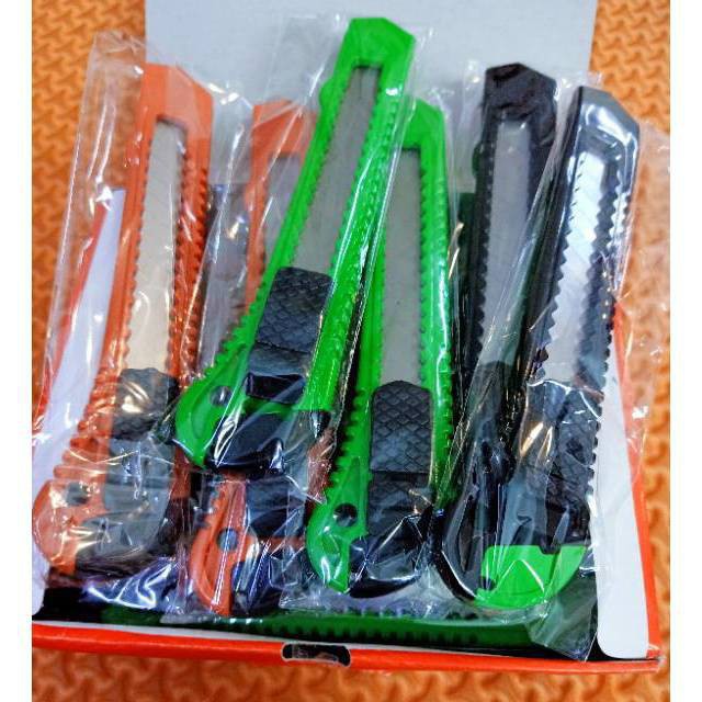 grosir  Pisau cutter besar murah isi 12 pcs