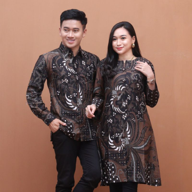 Batik Couple Modern Baju Batik Wanita Modern Atasan Batik Kerja Wanita M L XL XXL Seragam Batik Kantor Batik Alina