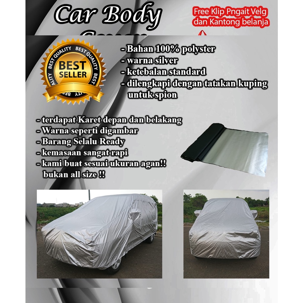 selimut sarung body cover mobil agya ayla waterproof