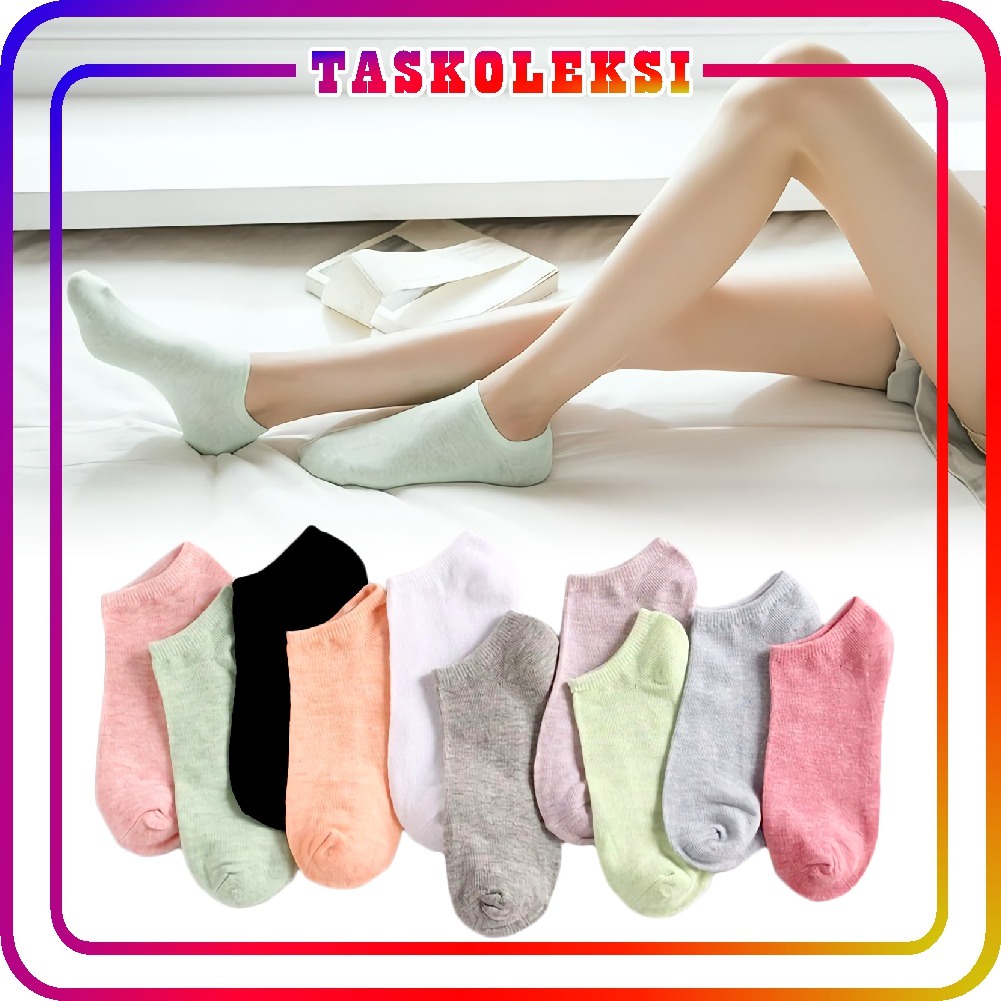 ☛TK☚ Kaos Kaki Motif Polos Korea Ankle Cute Semata Short Socks Pendek Fashion Murah Anak R108 R568