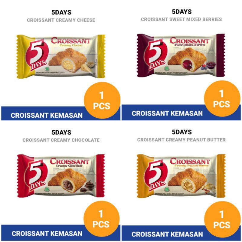 

Roti Croissant 5Days || Exp Oktober 2024