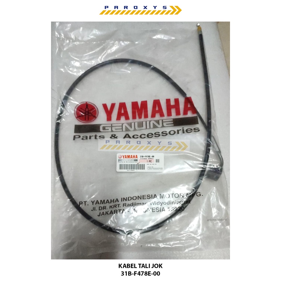KABEL TALI JOK 31B-F478E-00 JUPITER Z NEW 115 ROBOT Z1 INJEKSI YGP ORI YGP