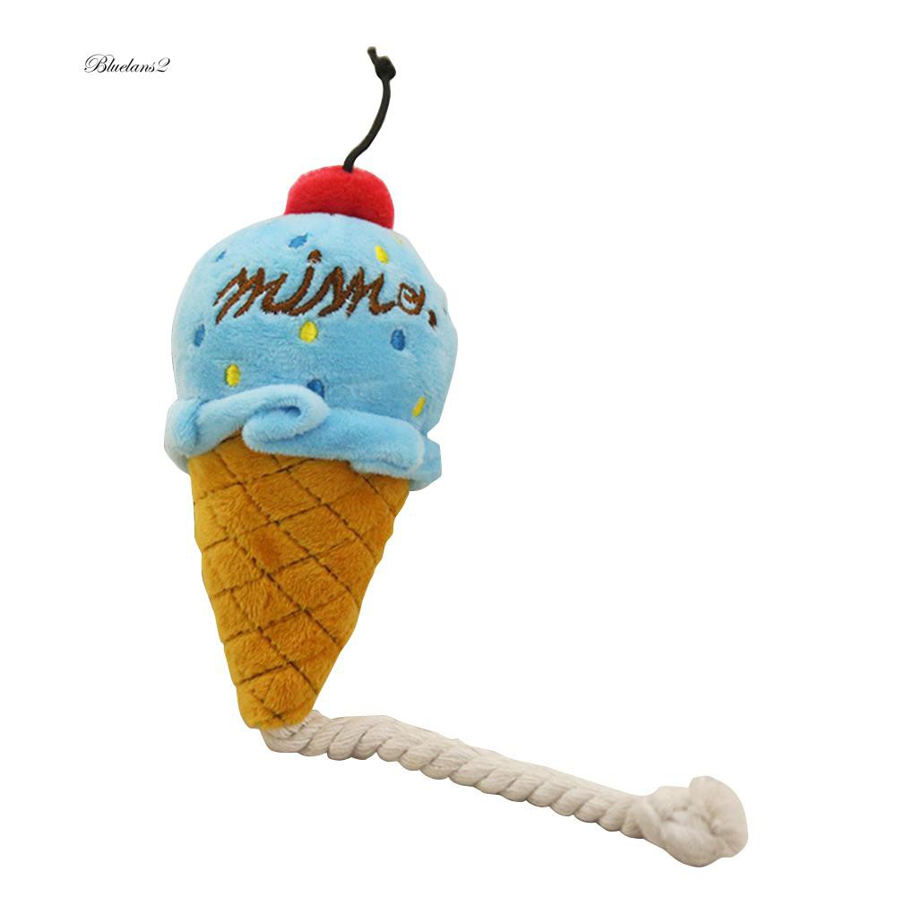 Bayar Di Tempat Blue2 Mainan Kunyah Bentuk Es Krim Dengan Suara