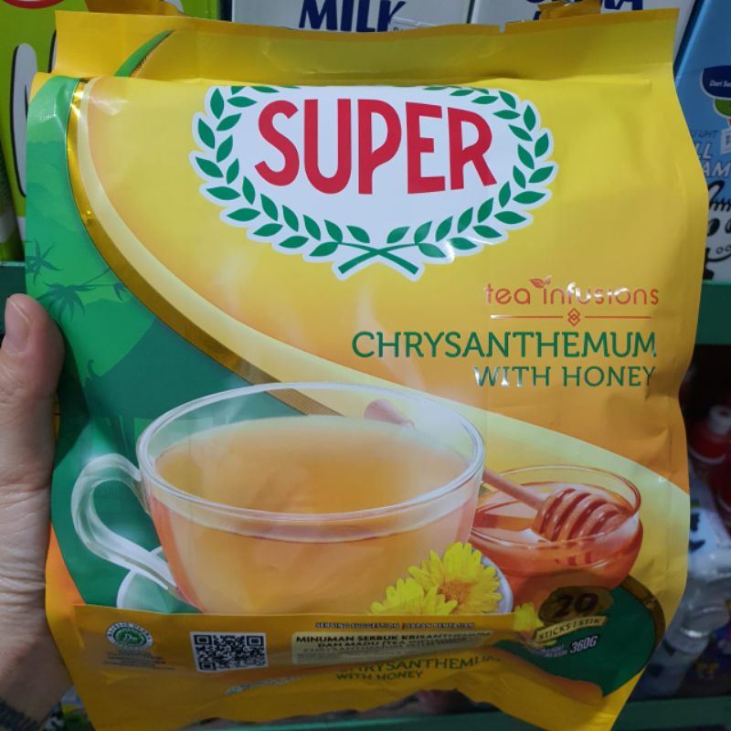 

super chrysanthemum tea with honey / teh chrysant