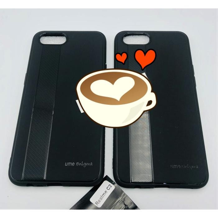 G517Case slim case carbon ume enigma oppo realme c2 case realme c2 ori ume soft