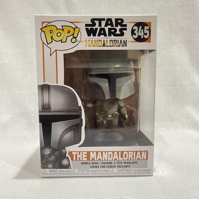 FIGURE POP STAR WARS 345 MANDALORIAN GUN TO THE SIDE