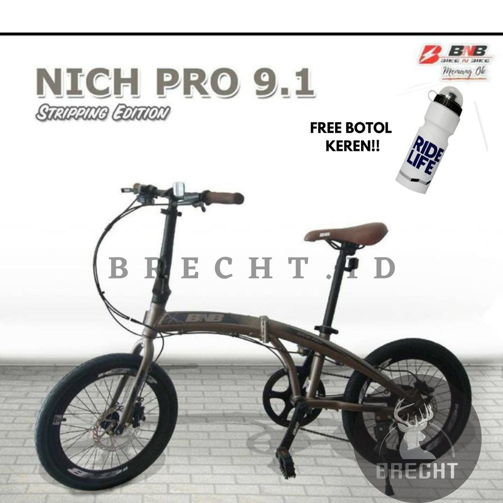 Sepeda Lipat BNB Nich 9.1 20" 9Speed