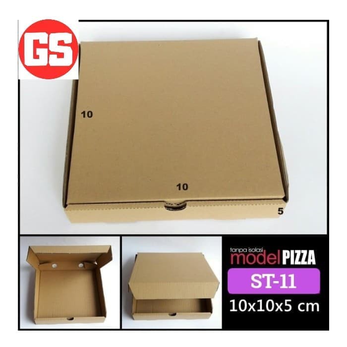 

KOTAK ST-11 KARDUS PIZZA COKLAT POLOS
