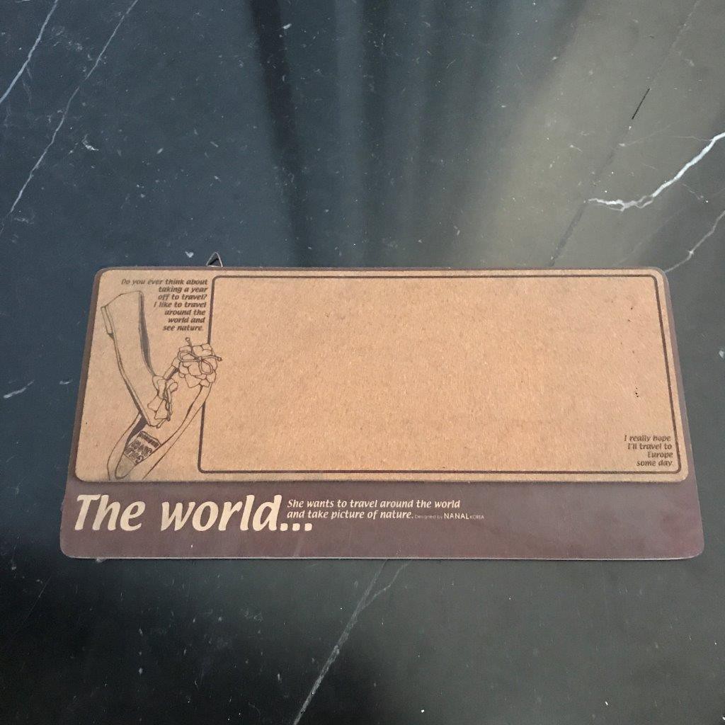 

Papan tulis kayu papan tulis anak papan kayu banner kayu