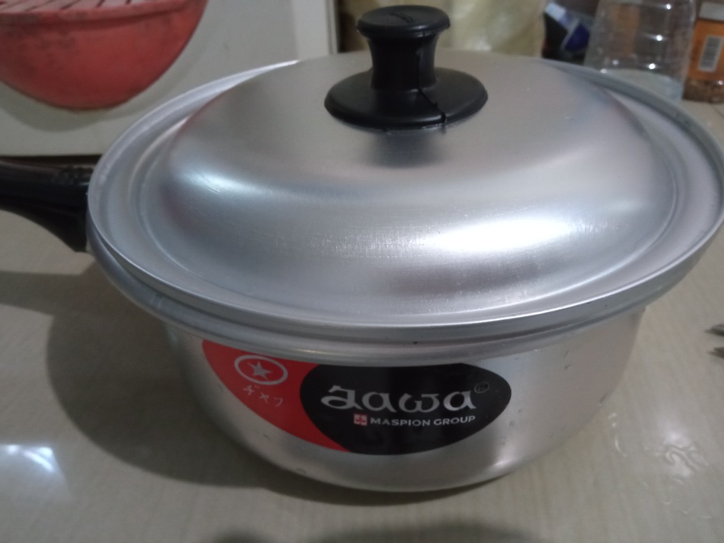 Maspion Panci Rebus Air / Mie / Panci Jawa 16 / 18 Cm Fitri / Susu / Happy Pot Masak Sayur Alumunium Djawa Biasa Gagang Tebal Tutup Perebus Murah