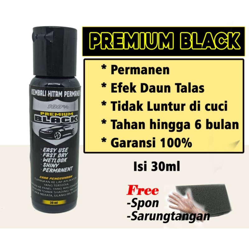 Premium Black Permanen Penghitam Body Motor / Mobil Penghitam Body Kendaraan Kusam Penghitam Body Kasar Penghitam Dashboard,Penghitam mobil