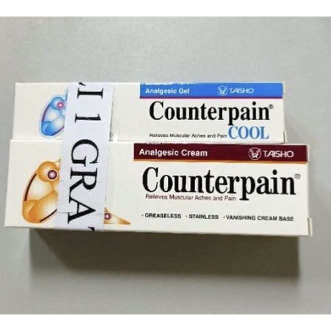 Counterpain 30 GR + Counterpain Cool 15 GR BANDED