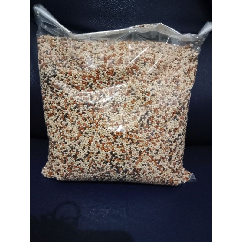 milet campur 1kg /milet campur /pakan burung lovebird
