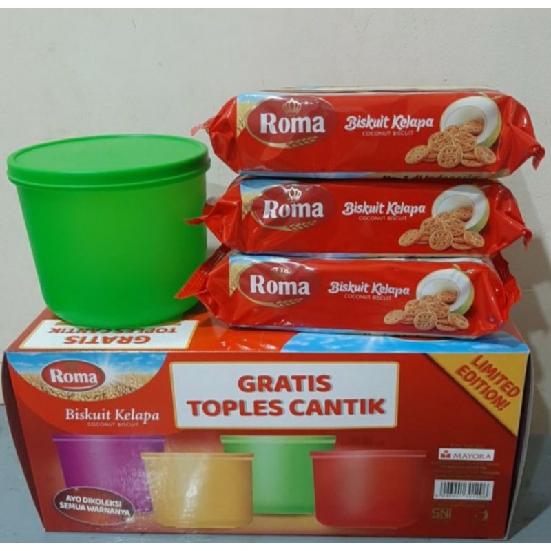 roma kelapa gratis toples