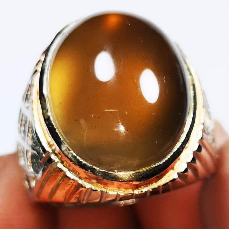 Batu Cincin Natural IDOCRASE BIO SOLAR NEON ACEH SUPER KRISTAL BIG SIZE HQ