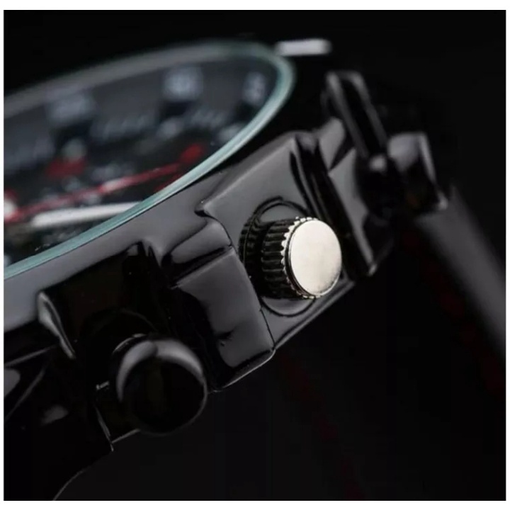 JAM TANGAN [PRIA SPORT CHRONO GT KOREA FASHION QUARTZ SILIKON RUBBER