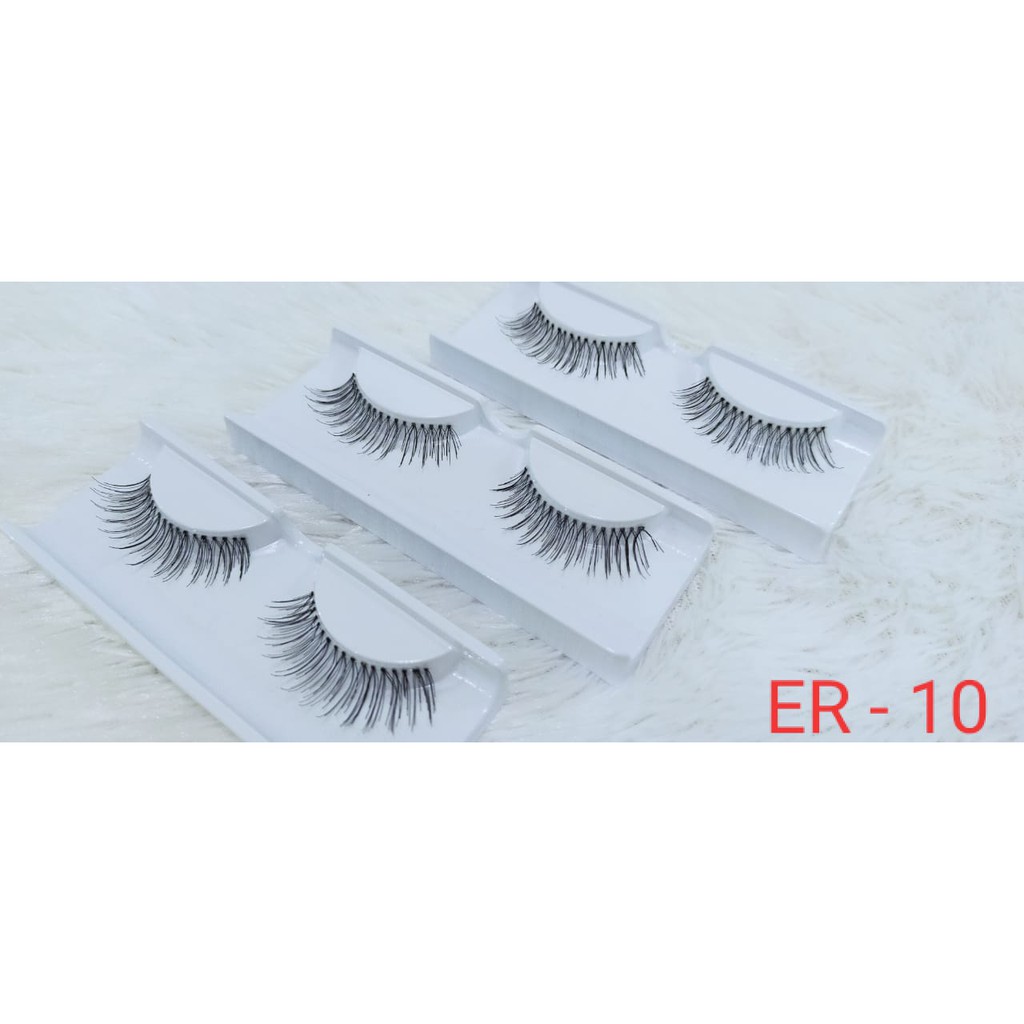 ER-10 Bulu Mata Palsu / Eyelash Extention / Bulu Mata Murah TIDAK TERMASUK PENUTUP MIKA