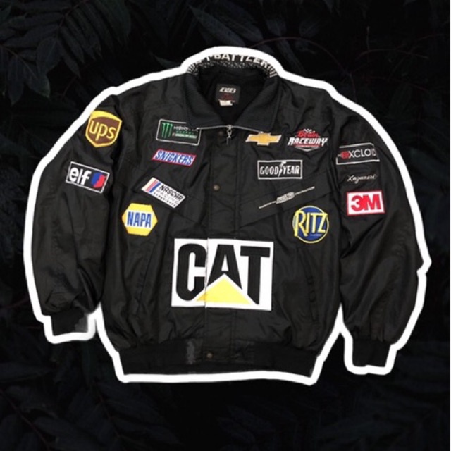 Caterpillar Black Racing Jacket